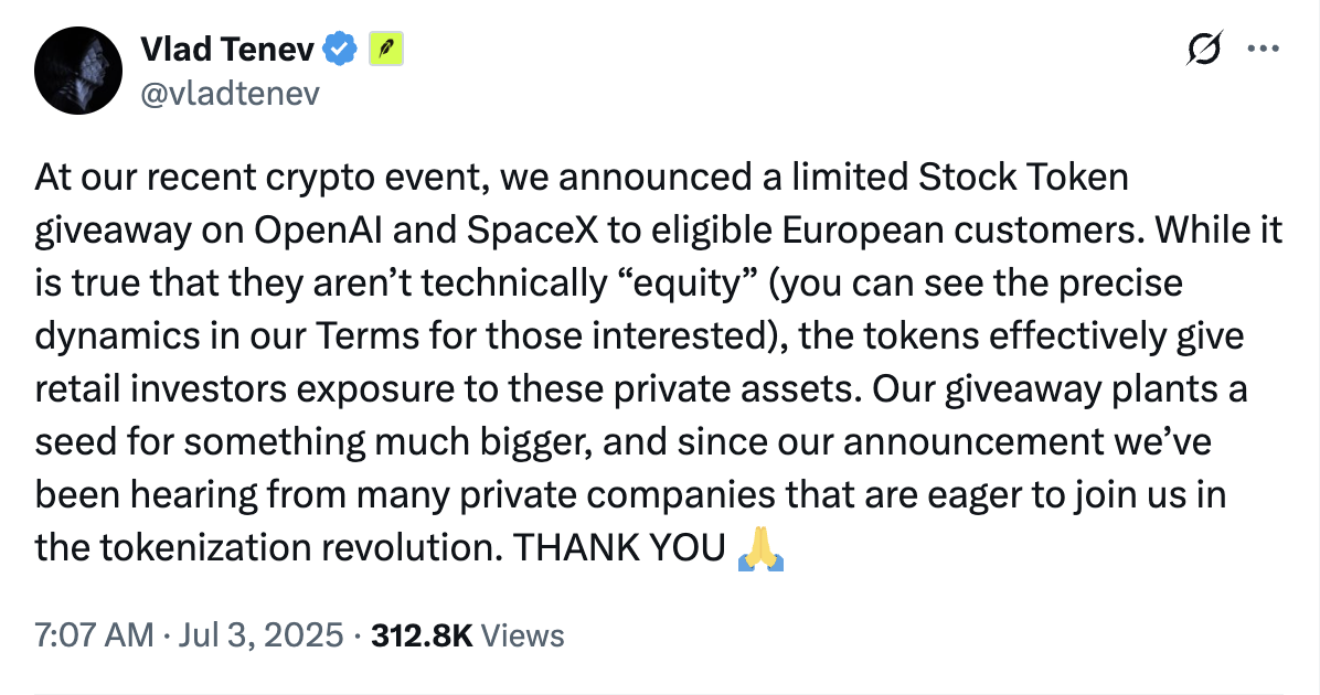 OpenAI为什么不想在Robinhood上交易「股票」？ 第5张
